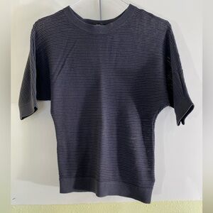 Mossimo Supply Co. Gray Boxy Ribbed T-Shirt